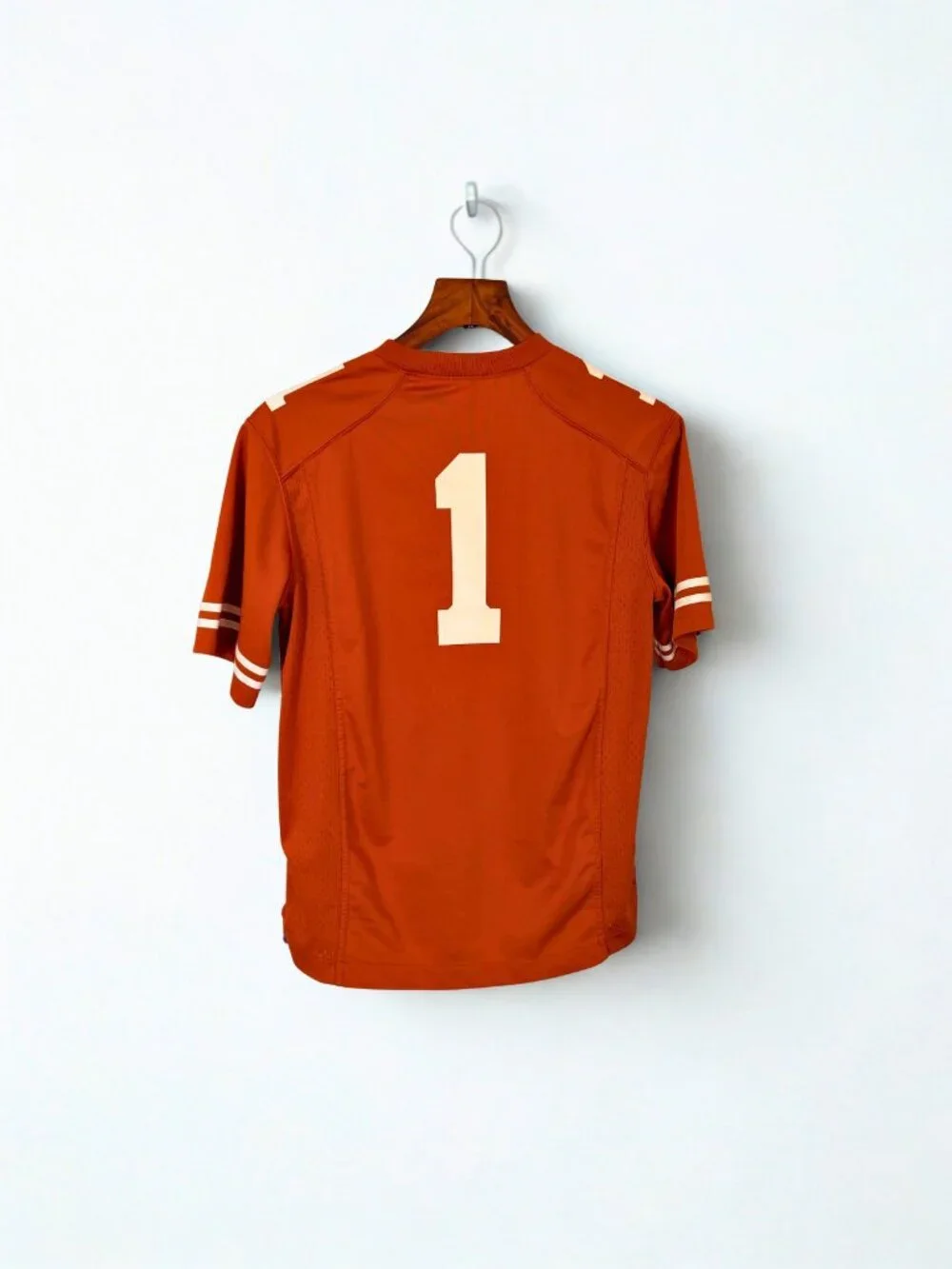 Nike Texas Longhorns Football Jersey Kids Size Large Burnt Orange